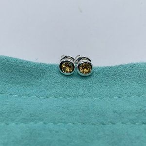 Tiffany & Co Citrine Color by the Yard Earrings